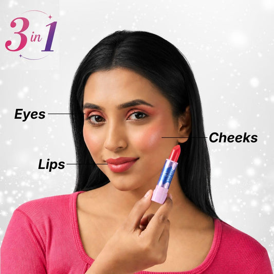 TEE ESS Lollies 3-in-1 Multi Use LipStick - Orange