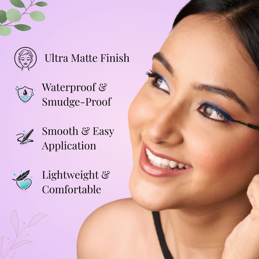 TEE ESS MATTE EYELINER - BLUE