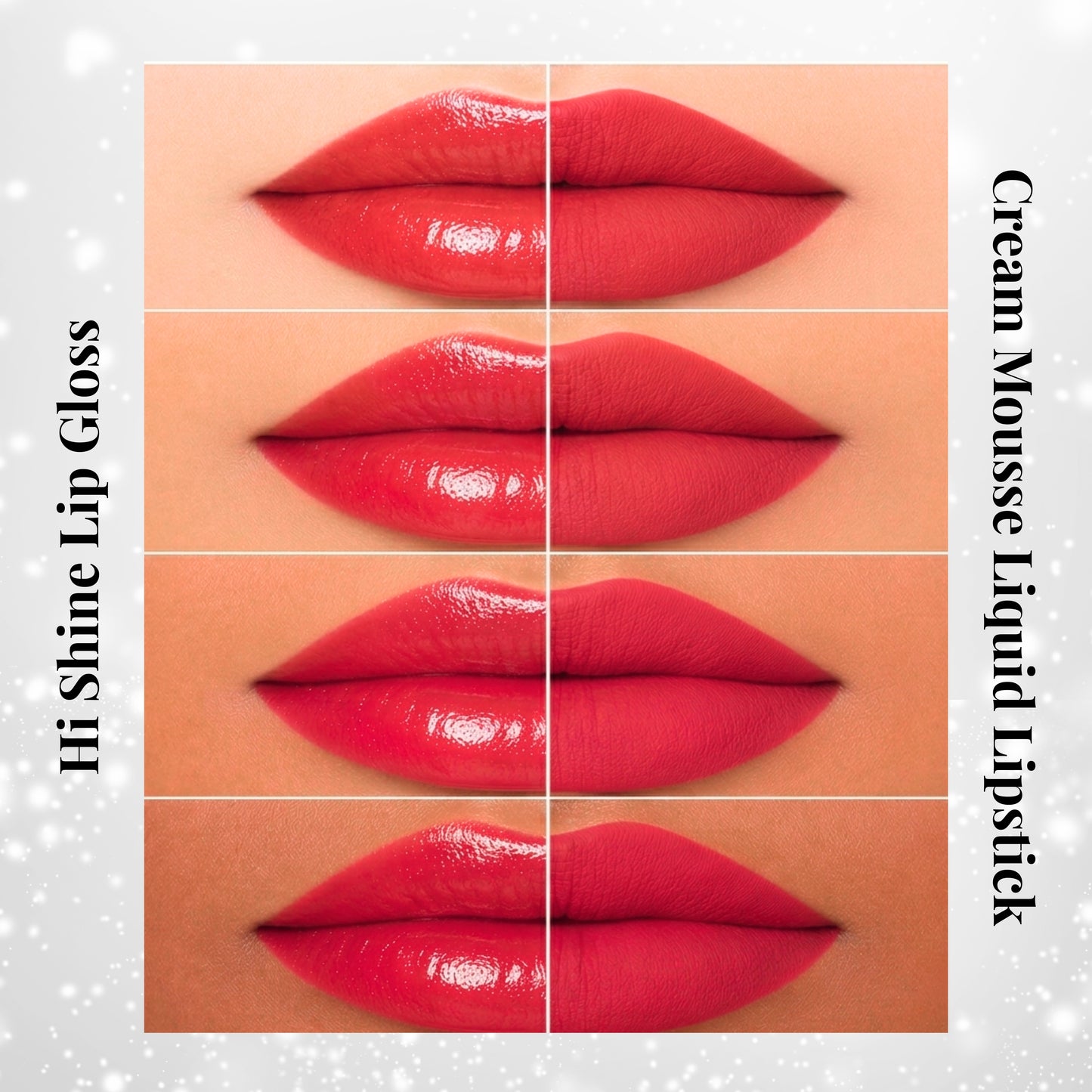 TEE ESS DUO LIPS (HI SHINE LIP GLOSS & CREAM MOUSSE LIQUID LIPSTICK) - WINE TIME