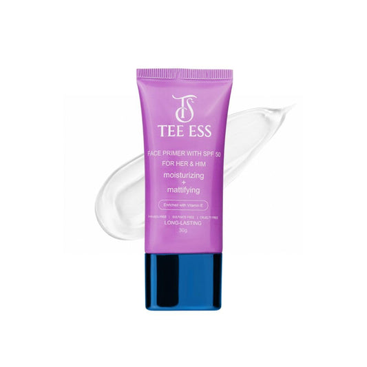 TEE ESS Face Primer with SPF 50 for Men & Women