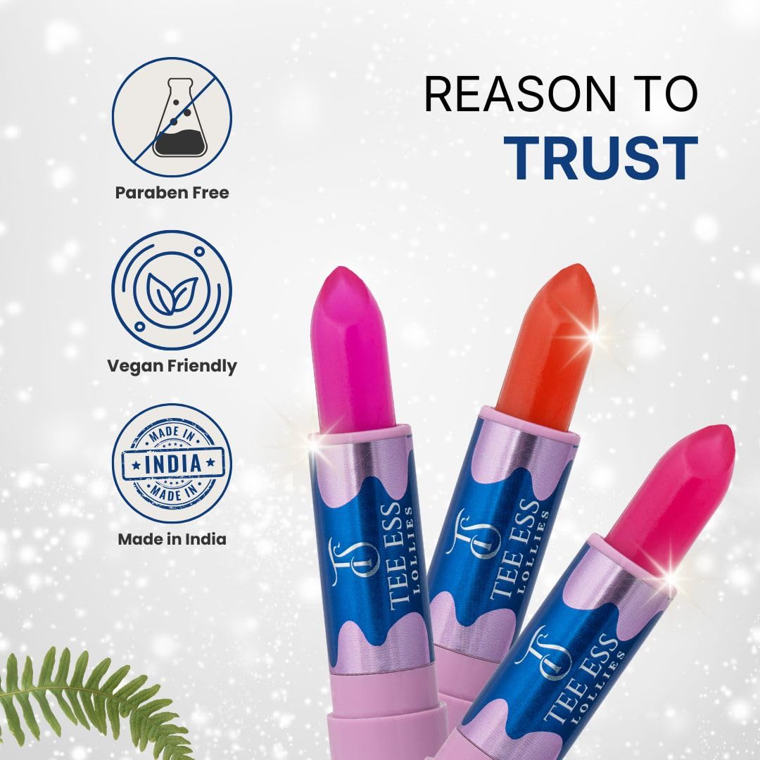 TEE ESS Lollies 3-in-1 Multi Use LipStick - Orange