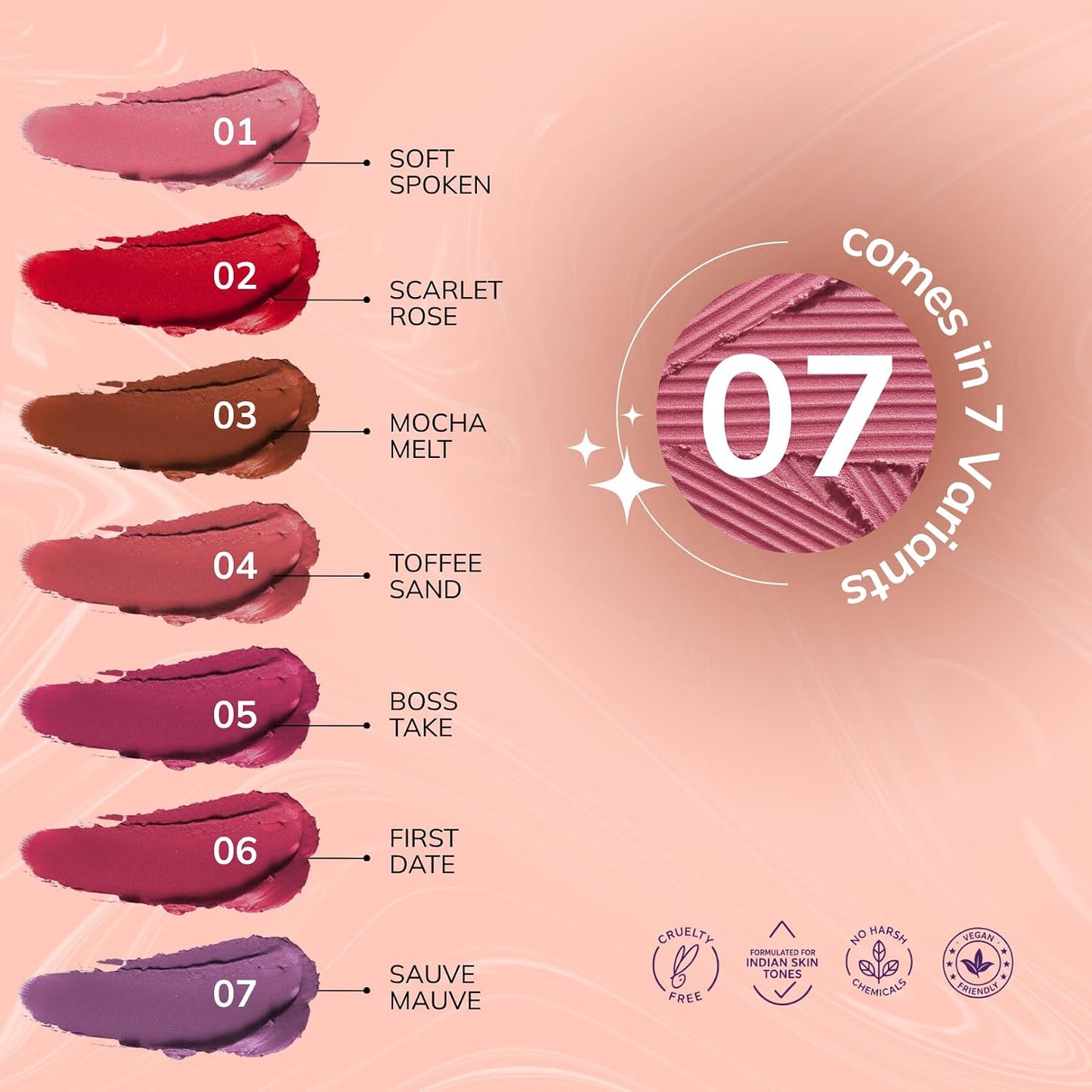 TEE ESS Long Stay Crayon Lipstick - Mocha Melt