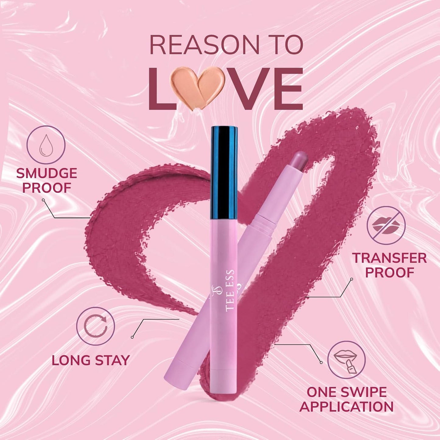 TEE ESS Long Stay Crayon Lipstick - Boss Take