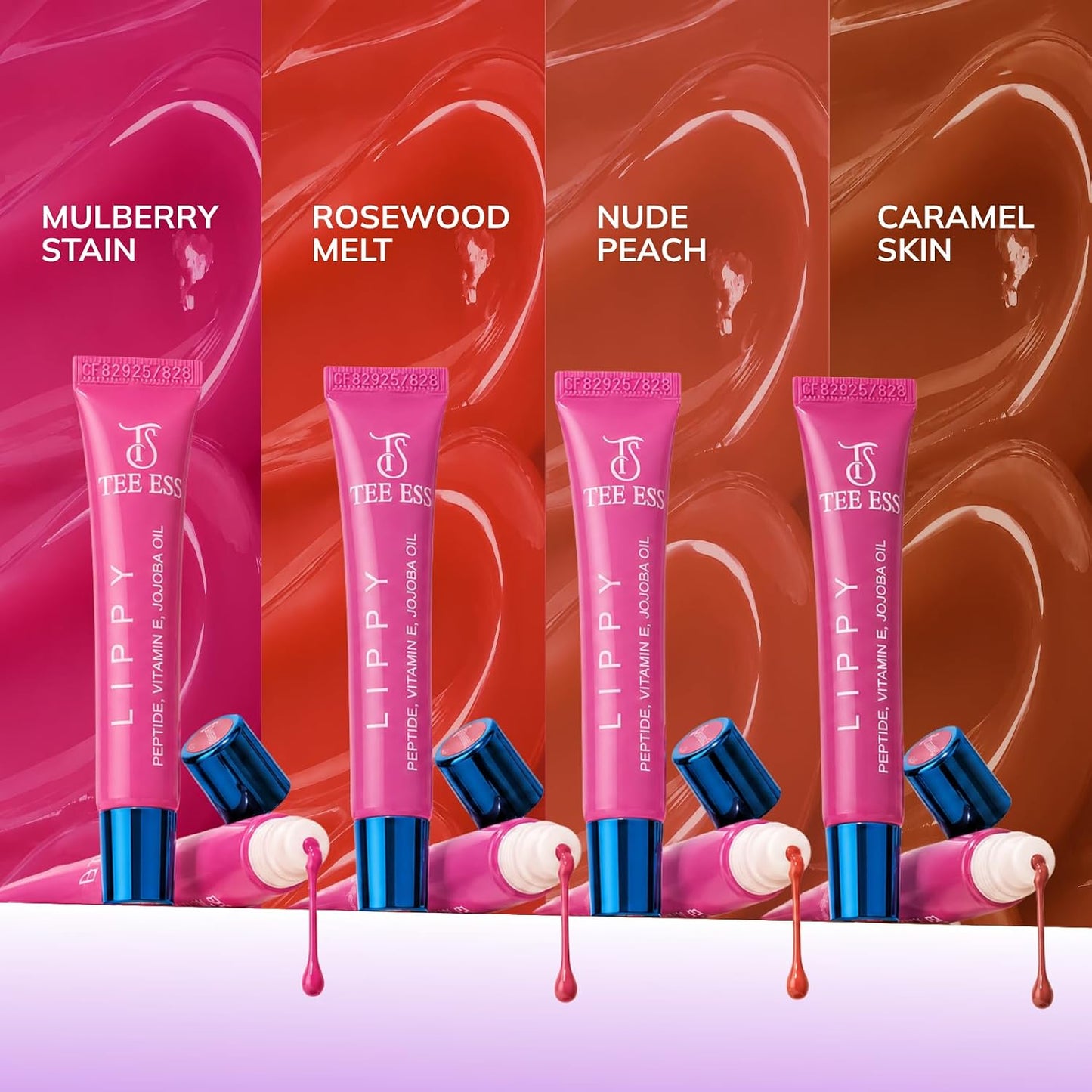 TEE ESS LIPPY Lip Gloss - Nude Peach