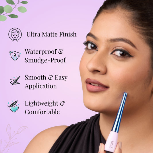 TEE ESS MATTE EYELINER - BLACK