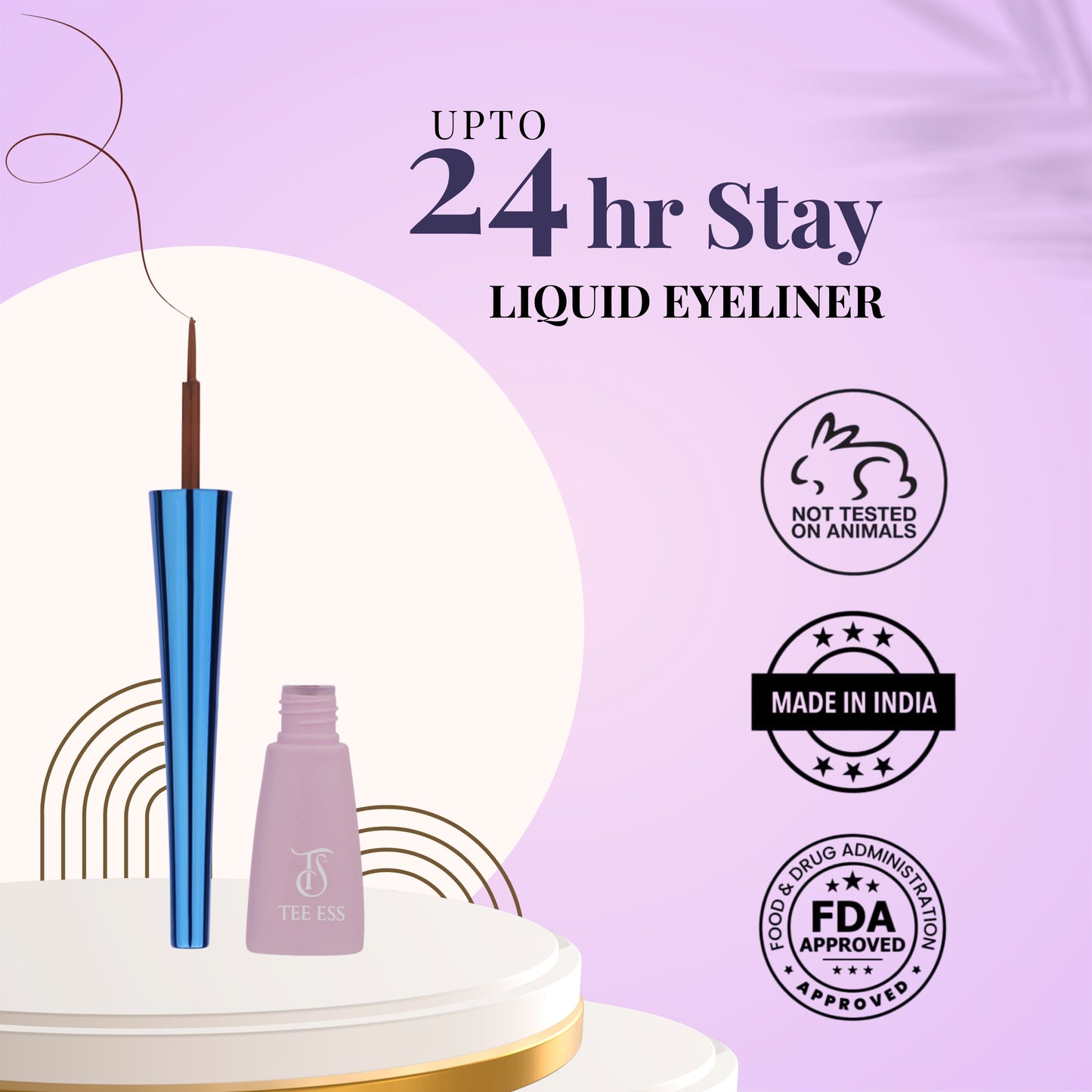 TEE ESS MATTE EYELINER - BROWN