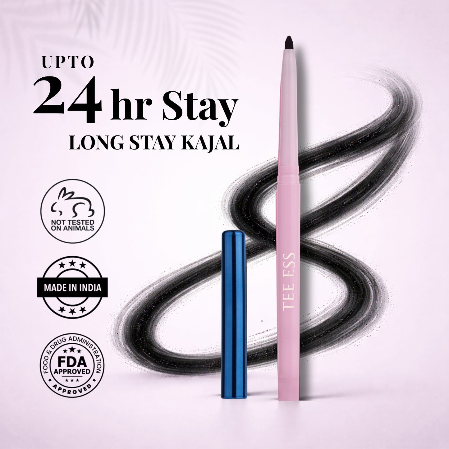TEE ESS LONG STAY KAJAL - BLACK