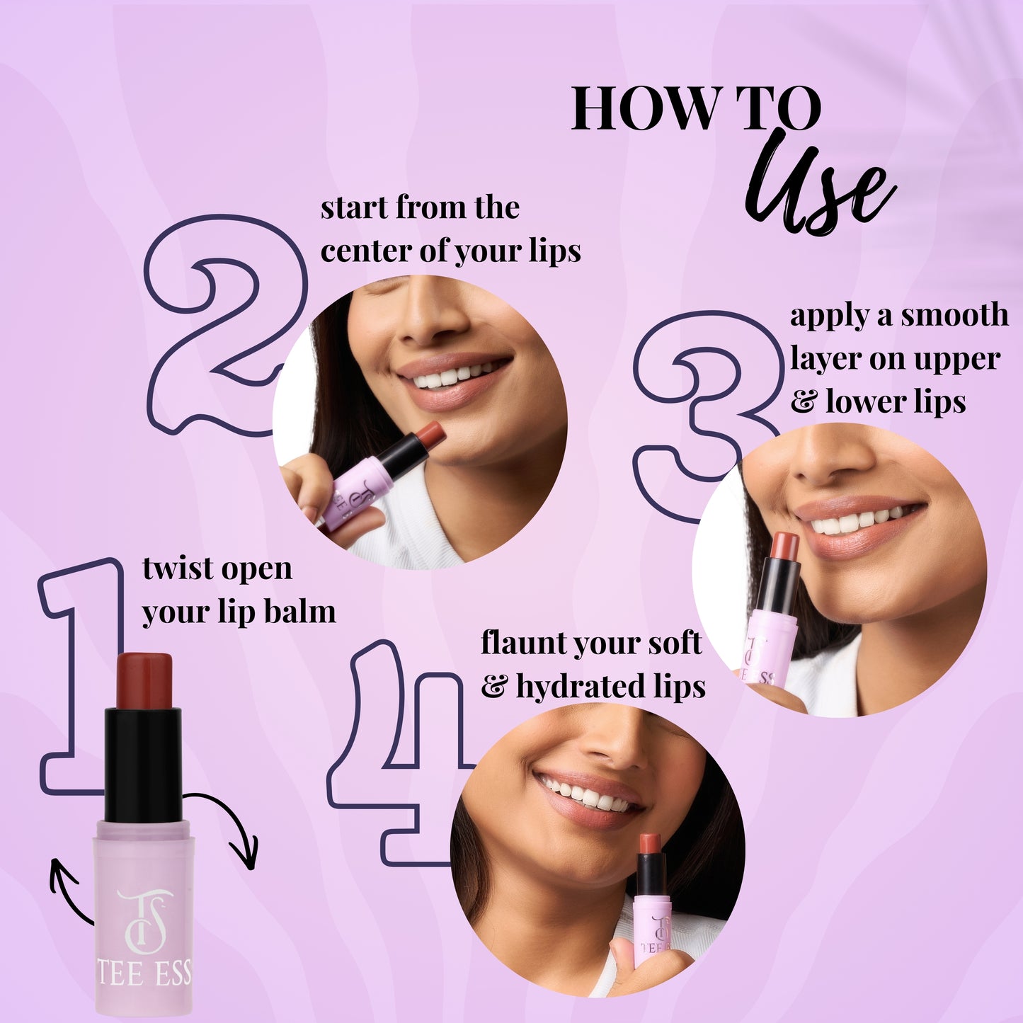 TEE ESS LIP BALM - CHOCOLATE