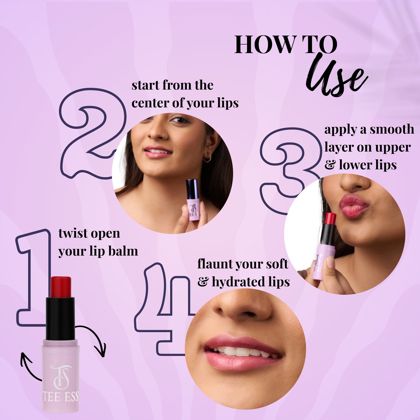 TEE ESS LIP BALM - STRAWBERRY